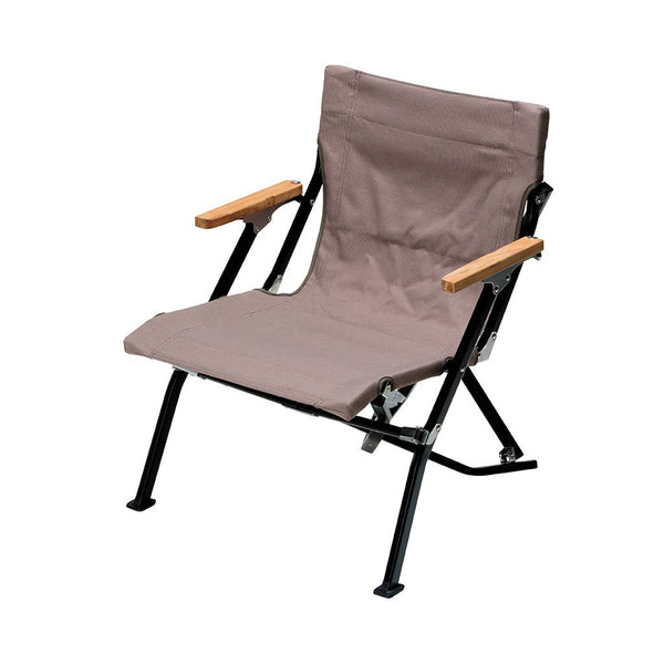 Luxury Low Chair Snow Peak LV-093GY Chairs One Size / Grey