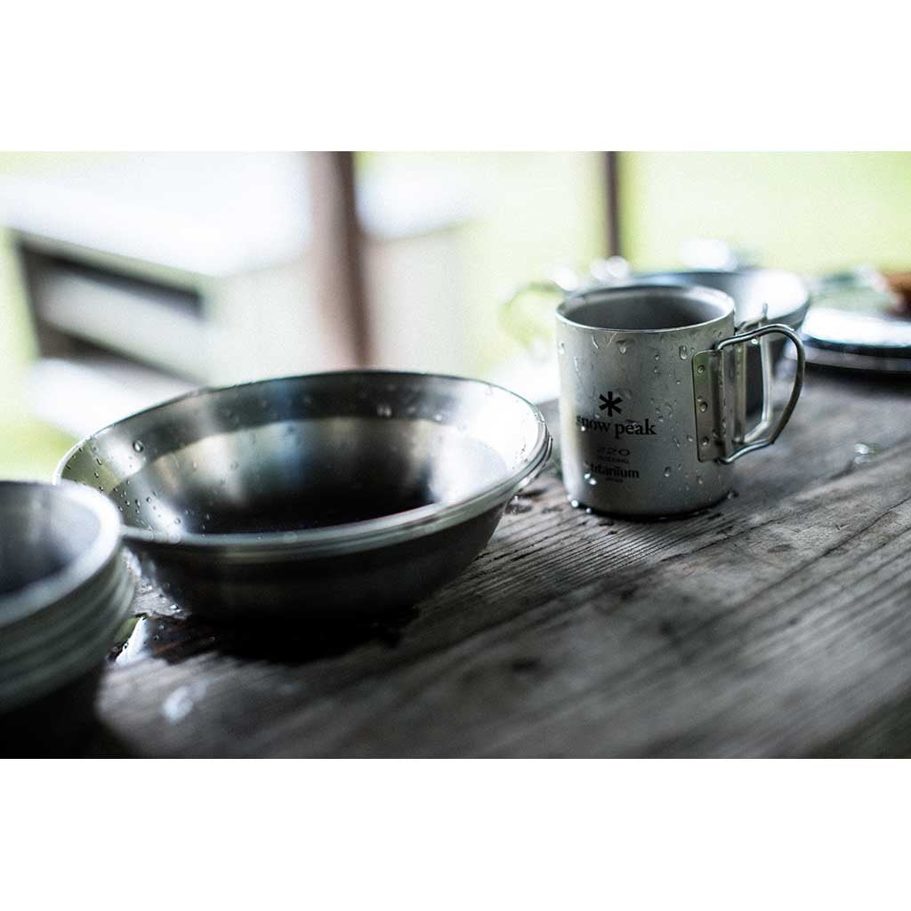 Tableware Set Family Snow Peak TW-021FK Crockery Sets One Size / Silver