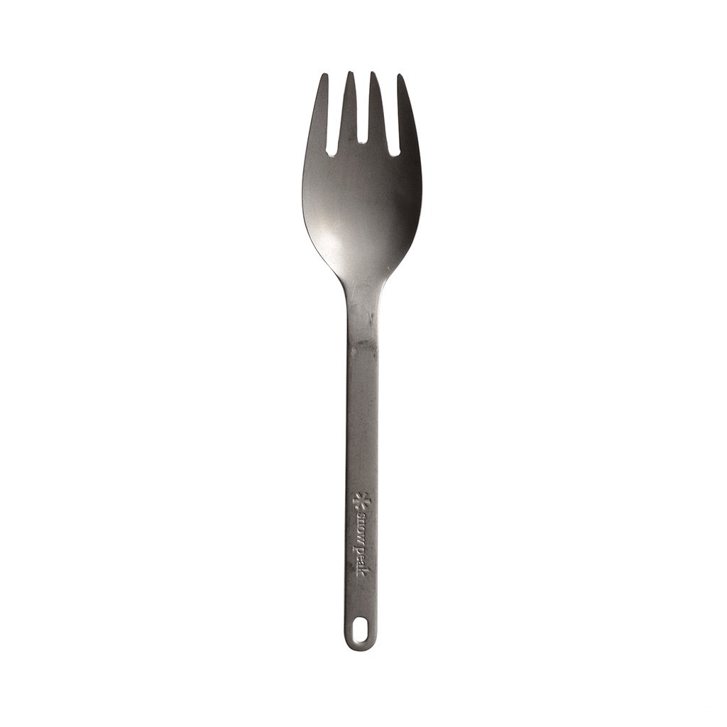 Titanium Foon Snow Peak SCT-125 Forks &amp; Spoons One Size / Titanium