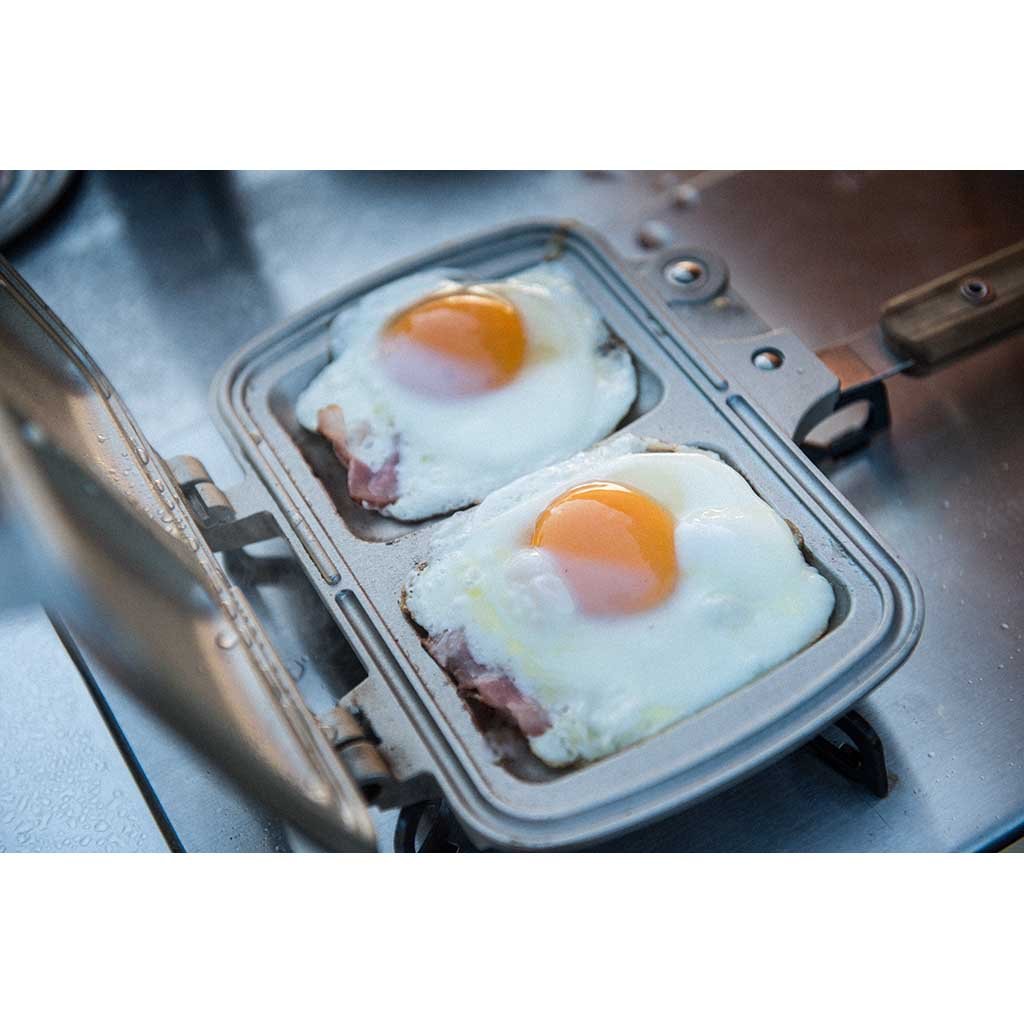 Tramezzino Toasted Sandwich Maker Snow Peak GR-009 Cookware One Size / Silver