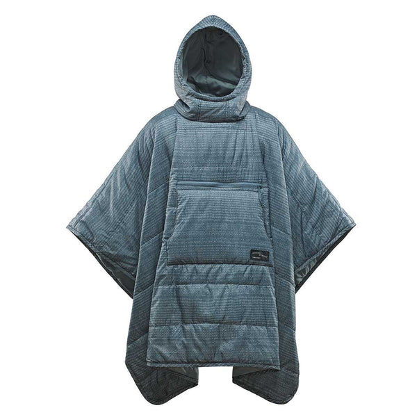 Honcho Poncho Therm-a-Rest 11417 Rain Ponchos One Size / Blue Woven Print