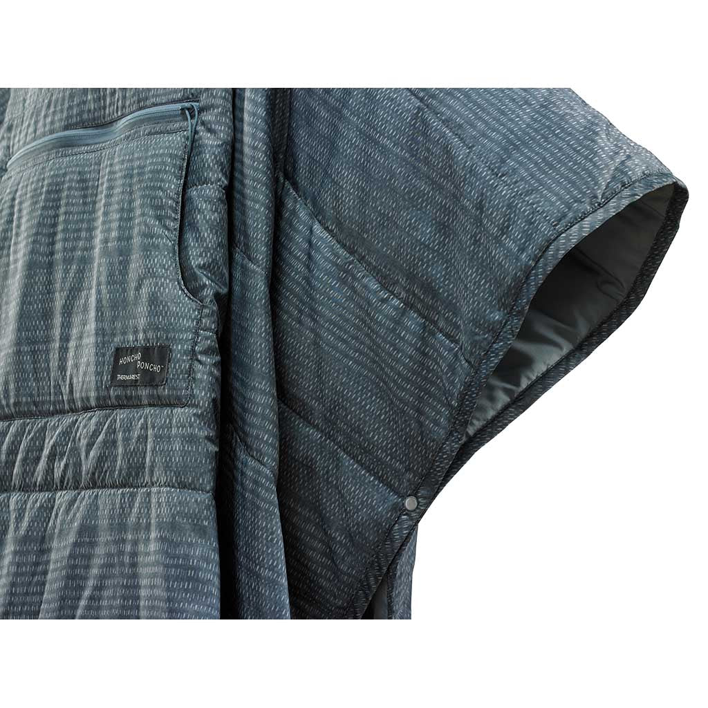 Honcho Poncho Therm-a-Rest 11417 Rain Ponchos One Size / Blue Woven Print