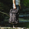 Klettersack Leather Topo Designs TDKSS21CHLT Backpacks 25 L / Charcoal/Charcoal Leather